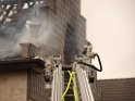 Feuer 3 Reihenhaus komplett ausgebrannt Koeln Poll Auf der Bitzen P323